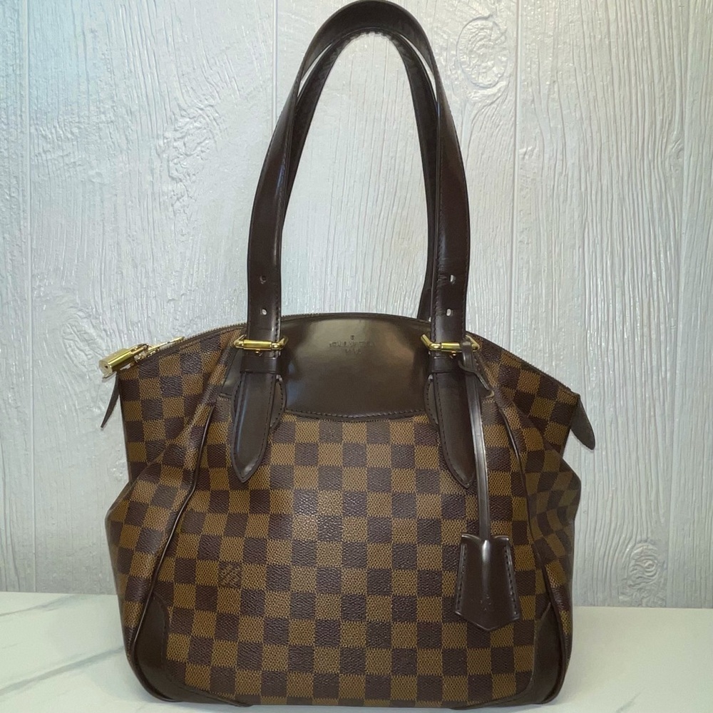 Louis Vuitton Damier Ebene Verona MM Bag! With COA, Lock & Key & Dust Bag!🔥!